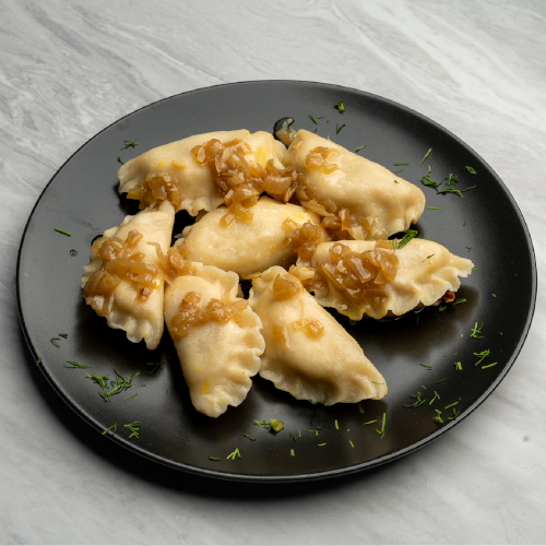 Pierogi z kapustą i z grzybami